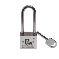 金岳 SR30mm-003铜芯28*30*15mm 长梁47mm四方挂锁(计价单位:个)银色