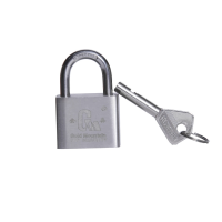 金岳 BXG23-6.3 不锈钢锁芯 32*40*20mm 方形挂锁(计价单位:个)银色