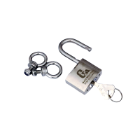 金岳 DD40-AZ 铜锁芯 32*40*20mm 弧形铜电镀挂锁(计价单位:个)银色