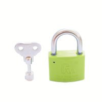 金岳 MH40-24 锌合金锁芯 32*40*20mm 塑钢长梁梅花锁(计价单位:个)黄色