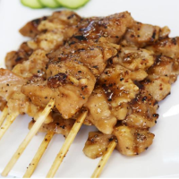 鲁丰 黑椒肉串 90g*5