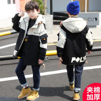 MinanSer儿童装男童风衣外套加厚秋冬装2021新款中大童男孩秋季洋气儿童衣服冬季潮冬季新品