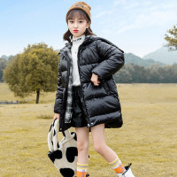 MinanSer童装女童冬装棉衣2021新款韩版洋气儿童棉服网红中大童女孩休闲衣服12时髦9冬天保暖棉袄潮冬季新品