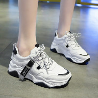 MinanSer女童鞋儿童运动鞋2021秋冬时尚皮面防水加绒加厚保暖棉鞋中大童10岁百搭13鞋女孩白鞋冬季新品