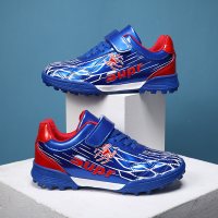 MinanSer男童运动潮鞋冬季新款儿童皮面足球鞋2021春季中大童跑步鞋子冬季新品