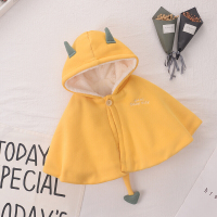 MinanSer宝宝斗篷女秋冬款外出抱衣0-6岁婴儿童防风衣外套秋季加厚披肩男童披风冬季新品