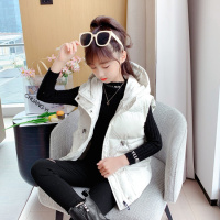 MinanSer女童马甲棉衣秋冬装3儿童马夹中长款6女孩背心加厚大码8中大童女宝宝秋冬季洋气保暖潮冬季新品