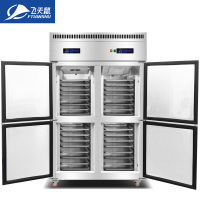 飞天鼠(FTIANSHU) 插盘式冷冻柜低温冰箱商用大容量风冷冷藏冷冻柜四门六门冰柜面团速冻机 32盘四门双温-30°C