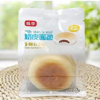 桃李奶皮面包(青稞红豆馅)110g