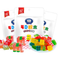 阿麦斯4D积木果汁软糖72g