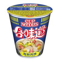 日清(Nissin)合味道 海鲜风味84g/杯 方便面