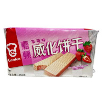 嘉顿草莓味威化饼干150g