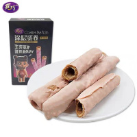 真巧涂层蛋卷草莓味60g