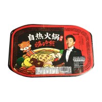 幸运小熊自热火锅麻辣味素菜锅300g