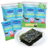 添乐 卡通王小猪佩奇海苔脆片（原味）12g