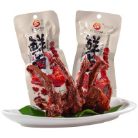 九多肉多20支卤鸭锁骨黑鸭味30g