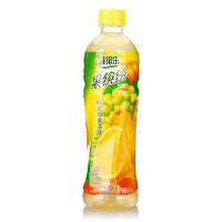 纯果乐果缤纷柠爽萄醉450ml+50ML瓶装