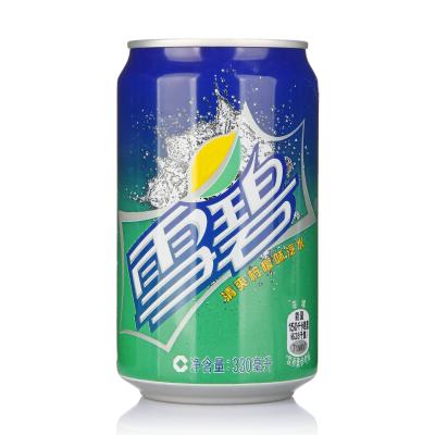 雪碧 清爽柠檬味 汽水 330ml