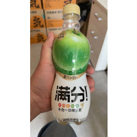 满分王林青苹果果汁微气泡380ml