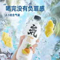 元气森林 海盐菠萝味苏打气泡水480ml