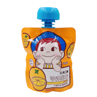 不二家单包可吸果冻香橙味[整箱5kg约52袋]