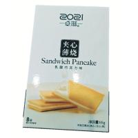 卓滋乳酸巧克力味夹心薄烧68g