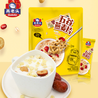高老头五谷燕麦片早餐混合五谷物即食冲饮烘焙代餐小袋装