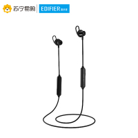 EDIFIER/漫步者W200BT经典版 磁吸入耳式 无线运动蓝牙线控耳机 手机耳机 音乐耳机 带麦可通话