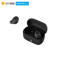 EDIFIER/漫步者 W1 真无线蓝牙耳机入耳式双耳耳塞苹果安卓通用运动跑步 黑色