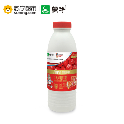 MENGNIU蒙牛 红枣风味酸奶 450g 瓶装