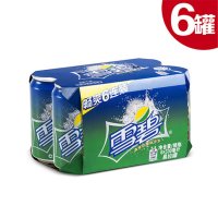 雪碧 碳酸饮料 汽水 330ml*6听(新老包装随机发货)