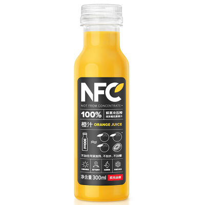 农夫山泉NFC橙汁300ml