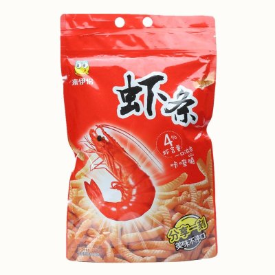 来伊份虾条188g/袋 膨化食品薯条