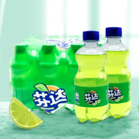 [整箱]芬达苹果味汽水整箱装300ml*12瓶