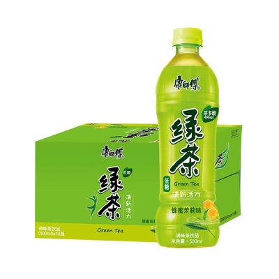 【整箱】康师傅绿茶500ml*16瓶