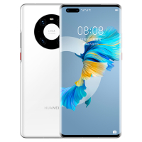 华为/HUAWEI Mate40 Pro 5G 8GB+128GB 釉白色 麒麟9000 SoC芯片 超感知徕卡电影影像 有线无线双超级快充 移动联通电信5G全网通手机