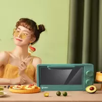 艾美特 网红电烤箱12L 绿色 型号CK0901