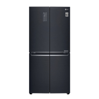 LG F528MC16 530L十字对开四门风冷无霜家用变频电冰箱 线下同款