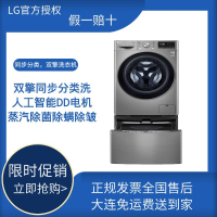 LG FG13TVW 13.2kg滚筒洗衣机人工智能蒸汽除菌波轮滚筒洗衣机