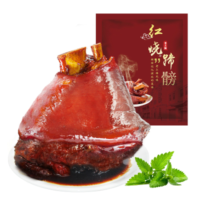 上海蹄髈猪肘子1000g猪蹄即食肉类熟食卤味半成品美食小吃