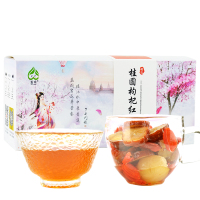 红枣桂圆枸杞茶盒装干茶泡水喝的饮品组合茶