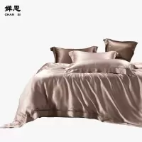 婵思 重磅25姆米真丝四件套