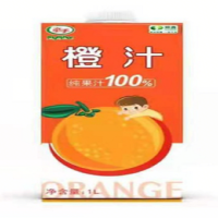牵手橙汁1l