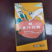 牵手50%桃果汁饮料 1L