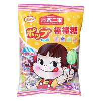 不二家 20支装果味棒棒糖125g/袋