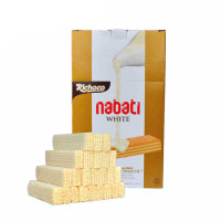 印尼进口丽巧克richoco丽芝士nabati香草牛奶味威化饼干200g