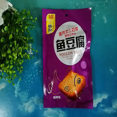 友伦鱼豆腐烧烤味100g