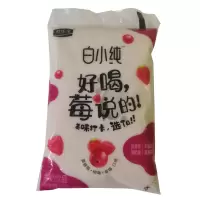 白小纯牛奶180ml(蔓越莓+草莓）