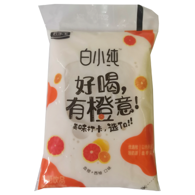 白小纯牛奶180ml(血橙+西柚）