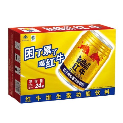 红牛维生素功能饮料(原味型)250ml*24罐